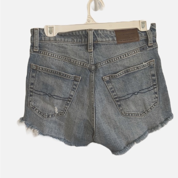 Lucky Brand Fringe High Rise Shorts - Picture 2 of 7